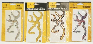 NUEVA Calcomanía Oficial Browning 3D Buckmark - Talla 6" - Camión/Ventana/Coche - Imagen 1 de 9