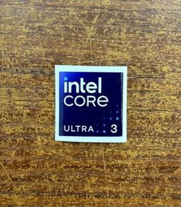 1x Intel Core 3 Ultra / Laptop Custom Sticker Label (NEW) - Picture 1 of 1