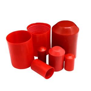 2:1 Heat Shrink Boot End Cable Caps Adhesive Glue Lined Waterproof Red 8~130mm - Picture 1 of 4