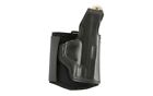 DeSantis Die Hard Ankle Holster, Fits S&amp;W Shield, Right Hand, Black Leather 014P