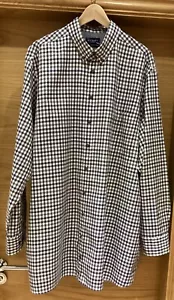 Hackett London Men’s Cotton Checked Shirt Tailored Fit 2XL - Picture 1 of 5