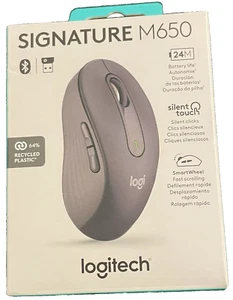 NEU LOGITECH SIGNATURE M650 KABELLOSE MAUS 910-006250 GRAPHIT SCHNELLER KOSTENLOSER VERSAND - Bild 1 von 2
