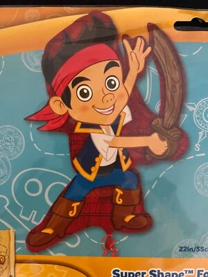 Jake and the Never Land Pirate 22 x 31 Super Shape Foil Balloon  - Image 1 of 2