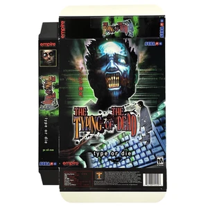 Vintage The Typing of the Dead Type or Die SEGA 2001 PC - Big Box ONLY - Empty - Bild 1 von 6