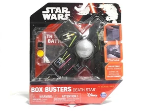STAR WARS BOX BUSTERS Playset DEATH STAR Spin Master DISNEY Sealed Poor Cardback - Picture 1 of 2