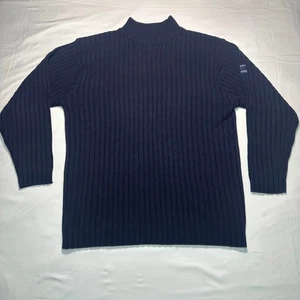 Suéter SouthPole Vintage Y2K Streetwear Manga Larga Cuello Simulado Kint Talla Grande - Imagen 1 de 8