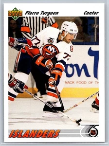 1991-92 Upper Deck #554 Pierre Turgeon - Bild 1 von 2