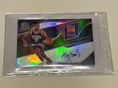 Panini Spectra 2019: Kevin Johnson, Suns, Illustrious Legends, en tarjeta automática/99 Foto 1 de 2