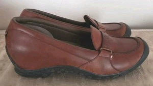 Merrell Plaza Women's Size 10 M Shoes Brown Slip On Comfort Career Loafers - Picture 1 of 8