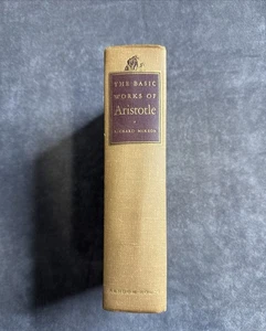 The Basic Works of Aristotle Hardcover Random House 1941 - Picture 1 of 2