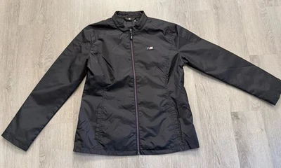 Jaqueta feminina BMW M Series XL preta com zíper capa macia Motorsport - Imagem 1 de 4