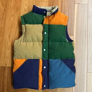 SOPHNET Down Vest M size Multi-color LuFi inspired new condition - Picture 1 of 7