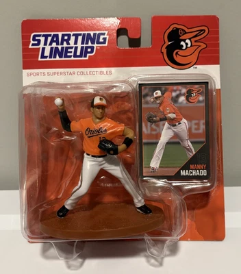 Starting Lineup Baltimore Orioles Manny Machado Figurine w Trading Card Unopened - Image 1 of 4
