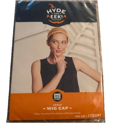 Hyde & Eek 精品万圣节成人假发帽均码最适合全新 — 第 1/3 张图片