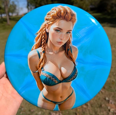 Disc Golf New Custom Latitude 64 Gold Burst CLAYMORE 168gm Mid Range - Image 1 of 4