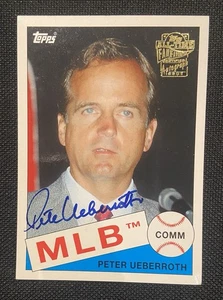 2004 Topps Fan Favourites PETER UEBERROTH AUTO Archives Autograph SP /100 READ - Bild 1 von 2