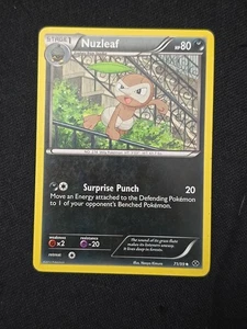 Nuzleaf 71/99 Next Destinies Pokemon Regolare TCG Condizione Giocato Leggero  - Foto 1 di 2