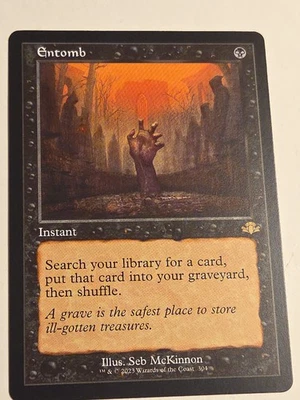 Entomb X1 DMR MTG Retro Frame - Image 1 of 2