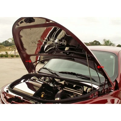 Capucha inferior para Chrysler PT Cruiser 2001-2005 [acero inoxidable/pulido] Foto 1 de 4