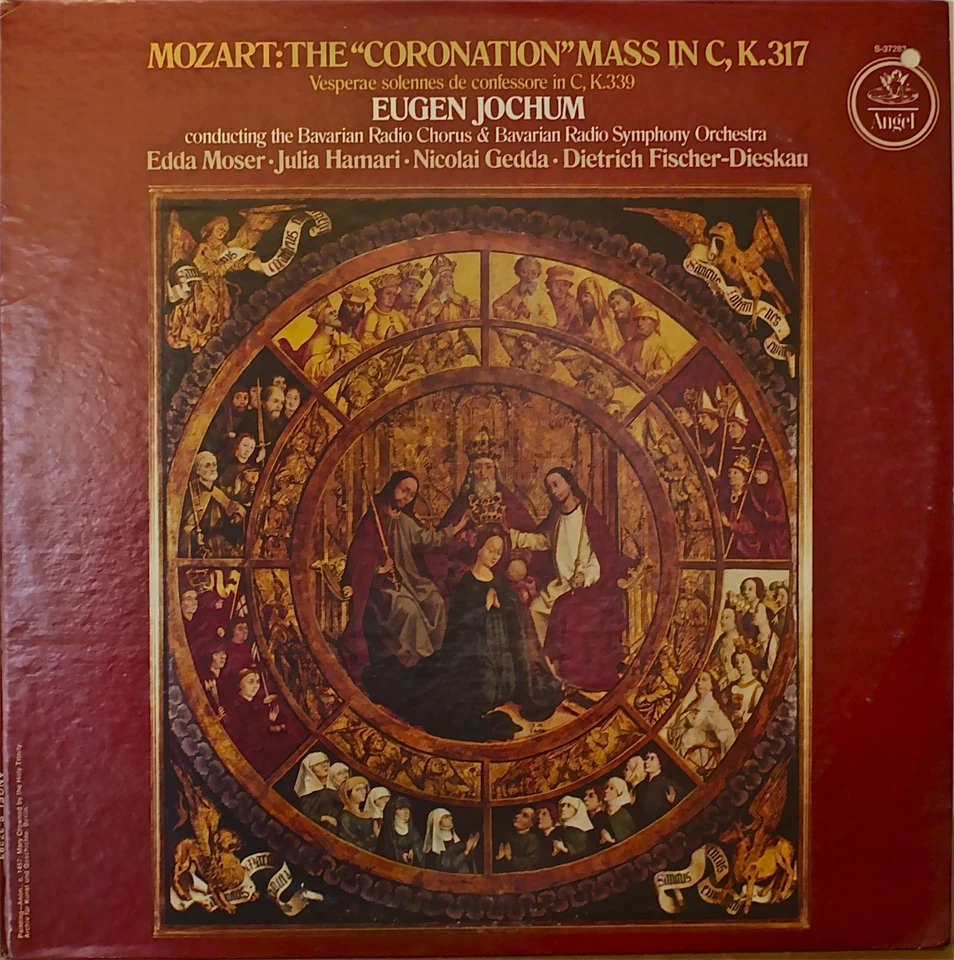 MOZART: Coronation Mass+M1977LP QUADRAPHONIC JOCHUM/GEDDA/FISCHER-DIESKAU - Image 1 of 1