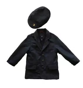 VTG Baby Gap Toddler Boy Size 4 Jacket and Hat 100% Cotton Rare Made in India - Picture 1 of 15