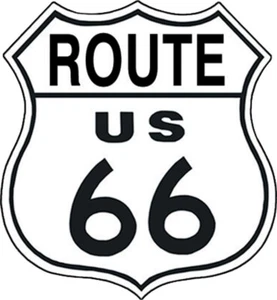 New Tin Signs Route 66 Shield 679 - Picture 1 of 1
