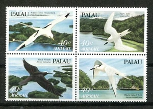PALAU 1984, TROPIC BIRD, BLOCK OF 4 DIFFERENT, Scott C4a, MNH - Picture 1 of 1