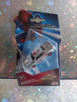 Maisto Spider Man 2012 Marvel Modellino Car Auto Die Cast Collection ROSEWOOD - Immagine 1 di 2