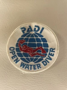 PADI OPEN WATER DIVER SCUBA DIVE PATCH 4". - Picture 1 of 6