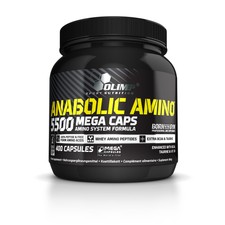 Olimp Anabolic Amino 5500 BCAA Taurine Vit. B6 400 Mega Caps