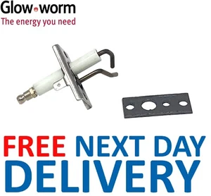 Electrodo Glowworm 0020020731 para Flexicom 12 15 18 24 30 35 CXi HXi - Imagen 1 de 8