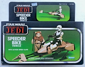 vintage Star Wars SPEEDER BIKE MISB FACTORY SEALED 1983 - Picture 1 of 8
