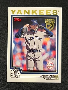 Derek Jeter 2017 Topps Archives Retrospective Gold Foil /50 2004 Yankees DJ-12 - Picture 1 of 2