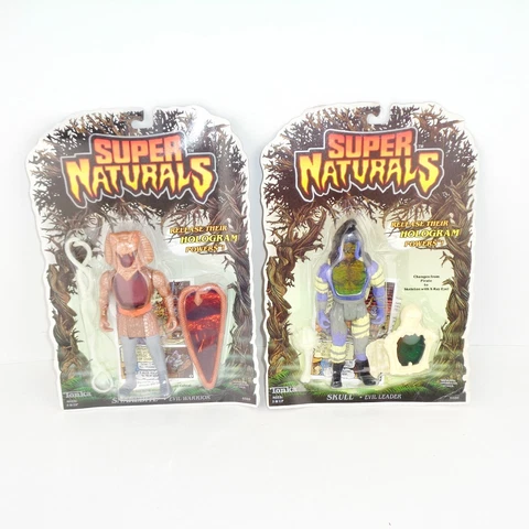 Tonka Supernaturals Super Naturals Skull Snakebite Figures Vintage Sealed MOC Cover
