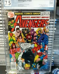 AVENGERS 181 1ST SCOTT LANG PGX 7.5 REDUCED TO SELL! - Picture 1 of 12