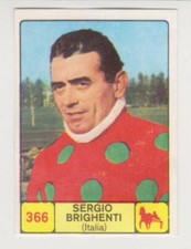 Panini Campioni Dello Sport 1968-69 card #366 Sergio Brighenti Italy Horse