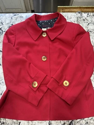 Blazer para mujer vintage Mary Kay Star rojo forrado talla grande Foto 1 de 4