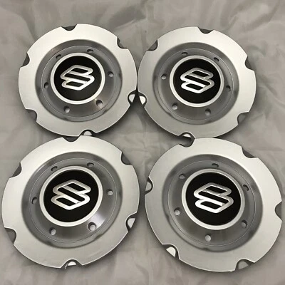 NEW SET OF (4) SUZUKI GRAND VITARA CENTER CAPS HUB COVERS 2455 2001 2002 2003 - Image 1 of 4
