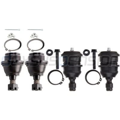 4x For 1998 1999 2000-2011 Ford Ranger Front Lower Upper Ball Joint Suspension - Image 1 of 4