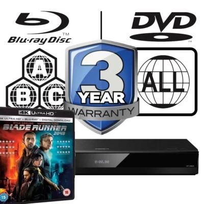 Panasonic Blu-ray Player DP-UB820 All Zone MultiRegion 4K Blade Runner 2049 - Image 1 of 4