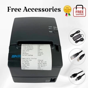 Refurbished SNBC BTP-R180II Compact Thermal POS Bondrucker LAN USB Seriell - Bild 1 von 11