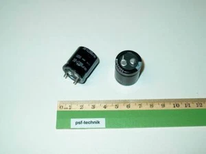 ES422-50 - 2200uF 50V Elko Radial Stehend RM10 Maße 22x25mm +85°C 2 Pin Snap In - Bild 1 von 1