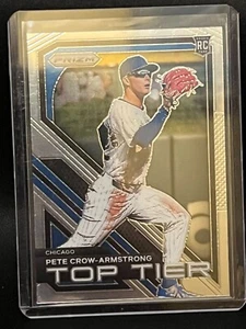 Pete Crow-Armstrong 2024 Prizm Top Tier (RC) - Chicago Cubs - Picture 1 of 2