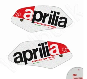 Aprilia RSV4 2010-2021 TUONO 1100 2015-2021 Almohadillas laterales para tanque de combustible calcomanía blanco rojo - Imagen 1 de 1
