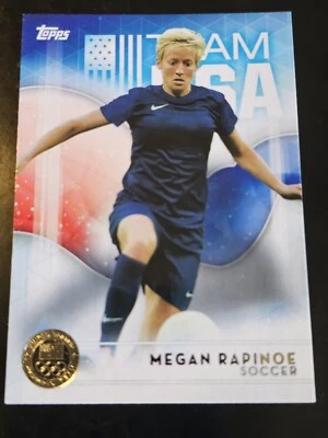 MEGAN RAPINOE 2016 Topps US Olympic Silver #20 Soccer - Image 1 of 2