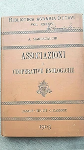 A. Marescalchi - Associazioni e Cooperative Enologiche - Casale Monferrato, 1903 - Imagen 1 de 1