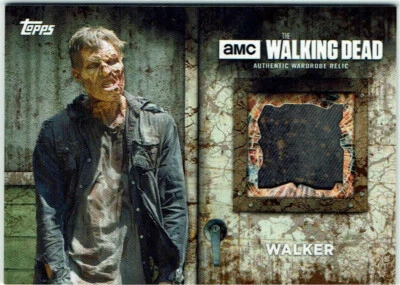 The Walking Dead Season 6 Wardrobe Relic Screen Worn Costume MUD Walker #17/50 - Image 1 of 2