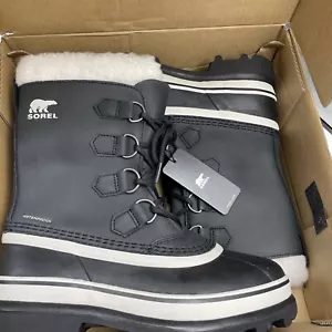 Bota de nieve para mujer Sorel Caribou impermeable forro polar negro TALLA 7 - Imagen 1 de 2