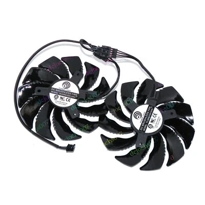 2PCS Graphic Card Cooling Fan For Gigabyte GTX 1060 1070 PLD09210S12HH