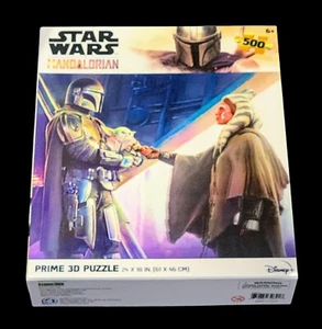 Star Wars The Mandalorian Prime 3D-Puzzle 500 Teile mit Ashoka Tano - Neu - Bild 1 von 4